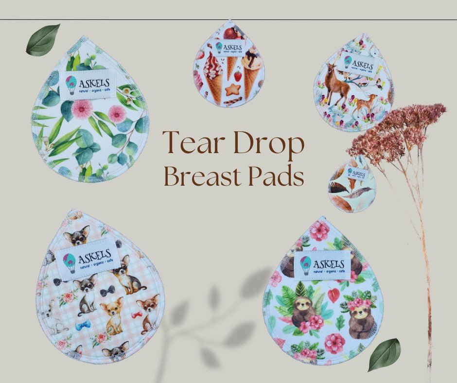 Askels Tear Drop Breast Pads - Askels