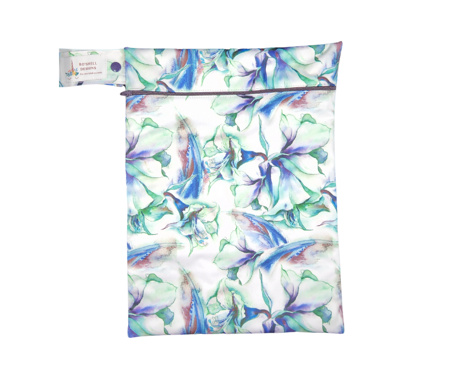 Medium sized wet bags Floral